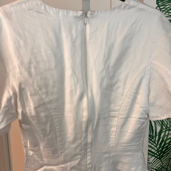 Keepsake The Label Ivory Magnetic Sleeve Mini Dress XS - Picture 6 of 11